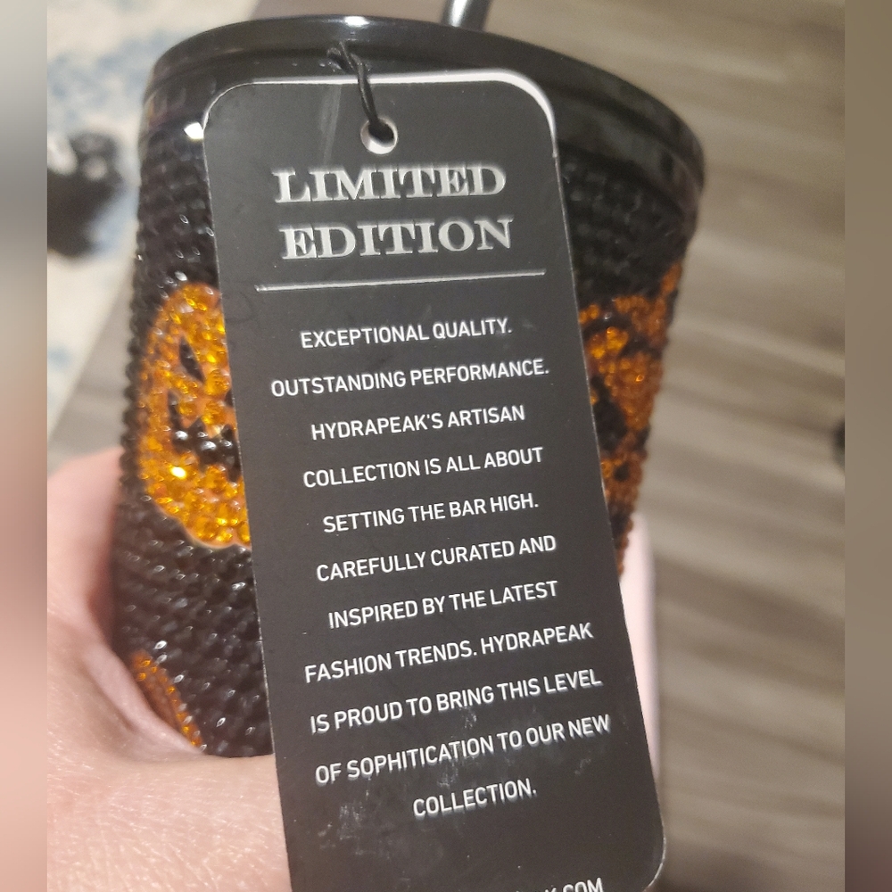 Bling Pumpkin HydraPeak SS Tumbler - Picture 7 of 9